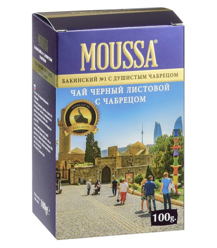 MOUSSA Бакинский No1  с душистым чабрецом — 100 гр.