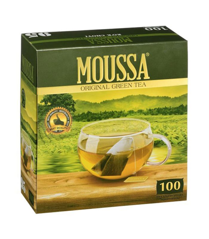 MOUSSA No95 пакетированный  зеленый чай — 180 гр.