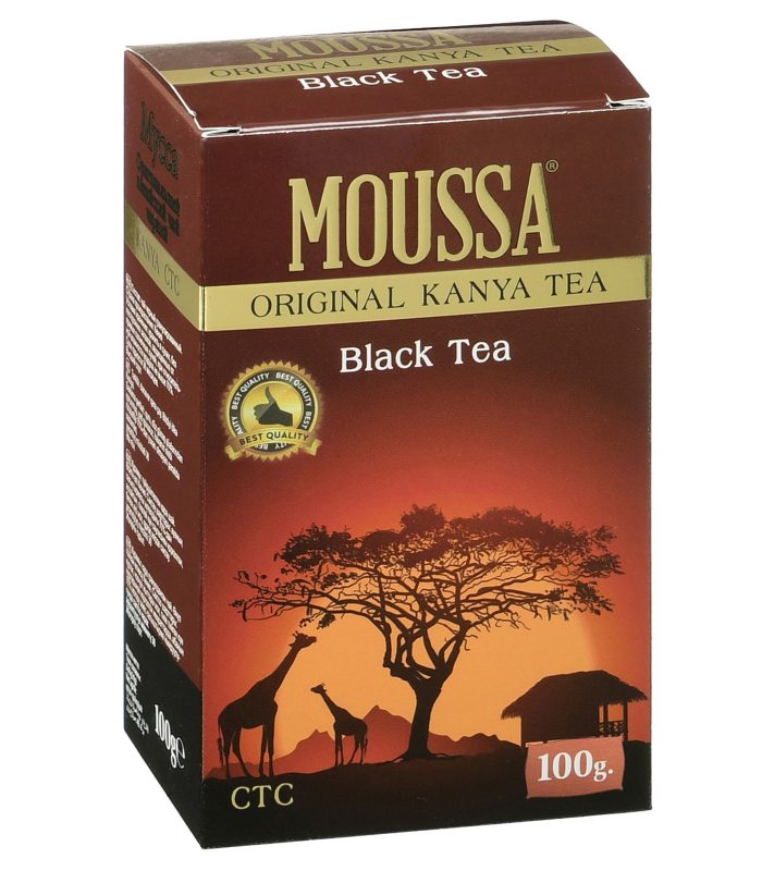 MOUSSA оригинальный кенийский черный чай KENYA — 100 гр.