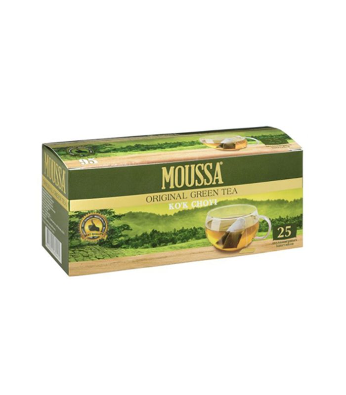 MOUSSA No95 пакетированный зеленый чай —  45 гр.