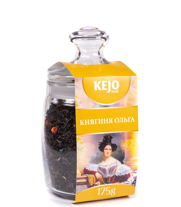 «Княгиня Ольга» Крупнолистовой черный чай из Цейлона и Китая — 175 гр.