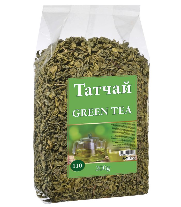 Зеленый No110 Зеленый чай  — 200 гр.