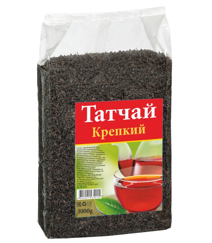 Татчай Крепкий мелколистовой черный чай — 1000 гр.
