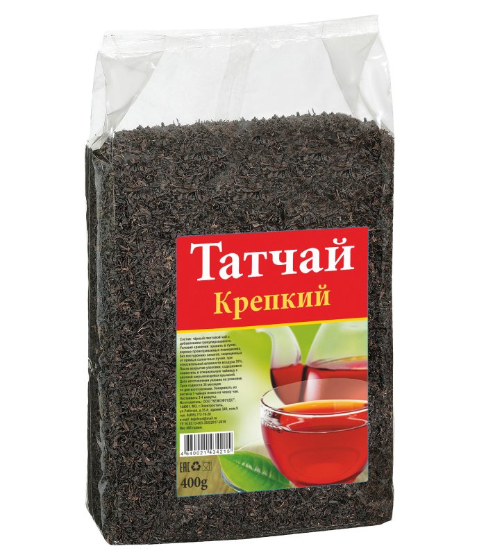 Татчай Крепкий мелколистовой черный чай — 400 гр.