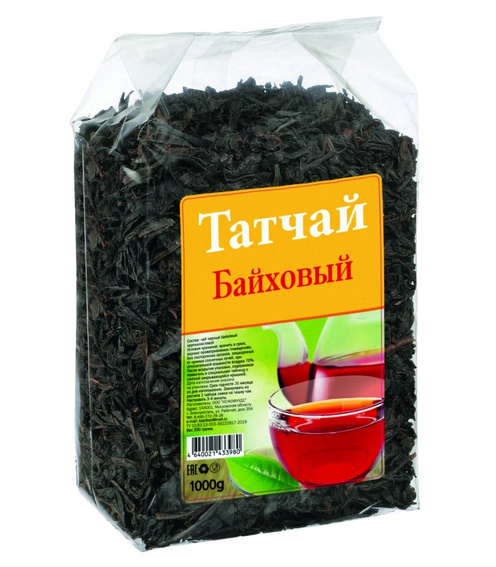 Черный крупнолистовой чай байховый — 1000 гр.